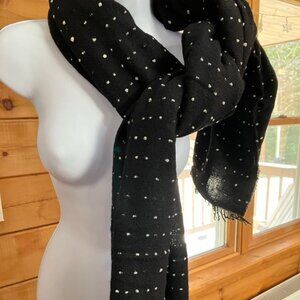 Massimo Dutti Black & White Scarf